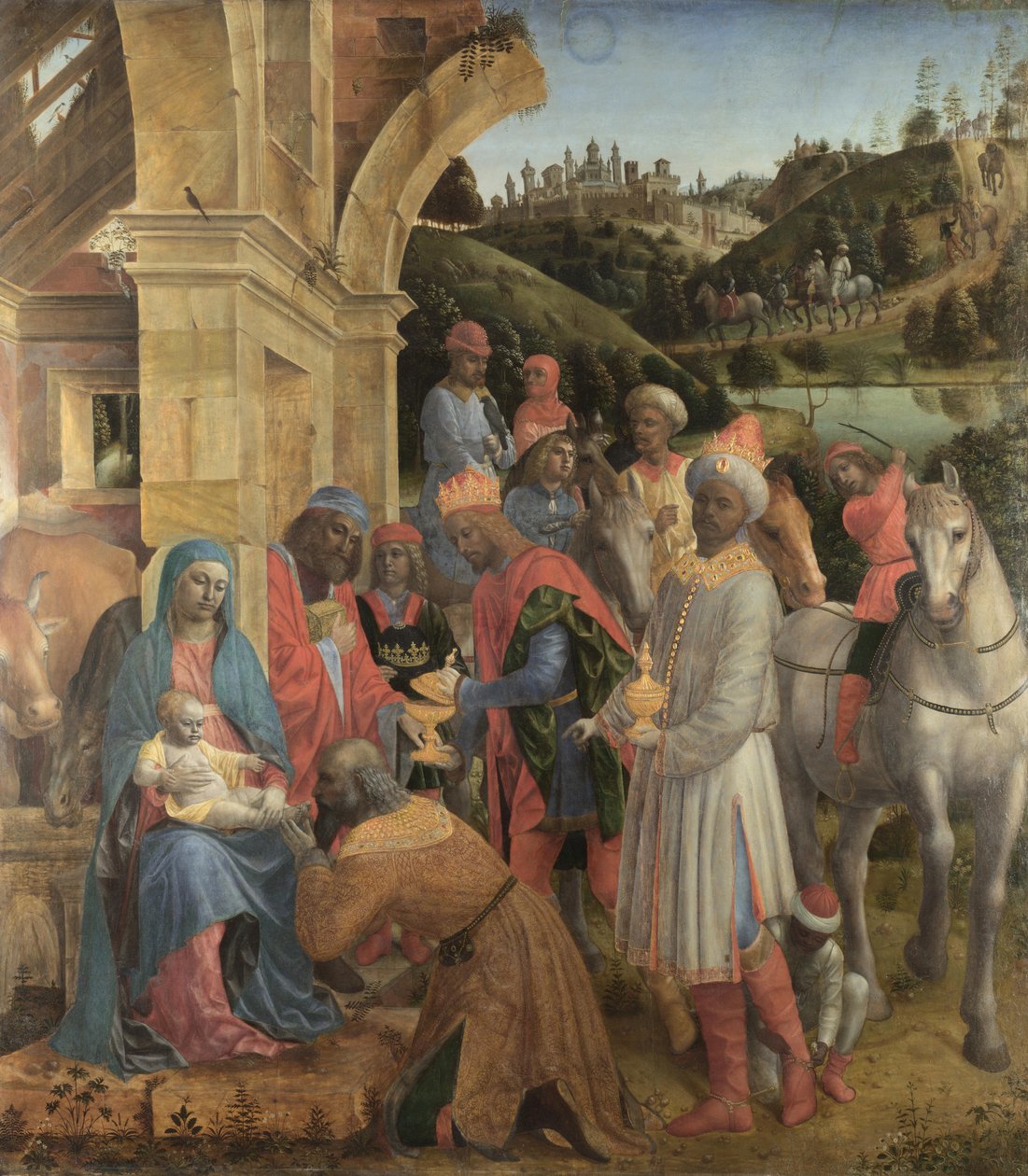 Klanění králů, c. 1500 od Vincenzo Foppa