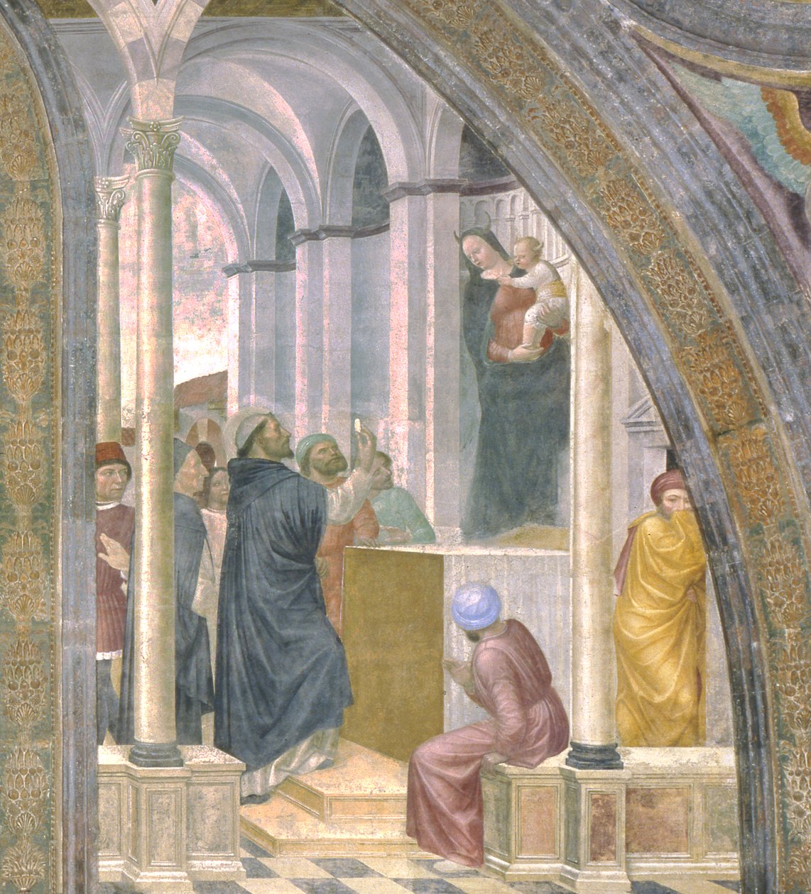 Zázrak falešné Madony od Vincenzo Foppa