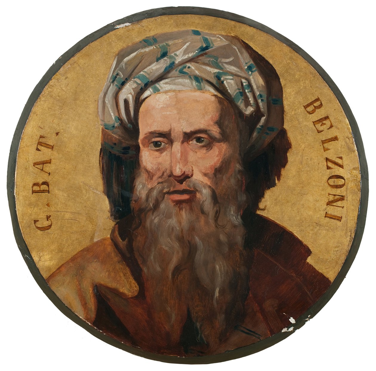 Giovanni Battista Belzoni 1778-1823 od Vincenzo Gazzotto