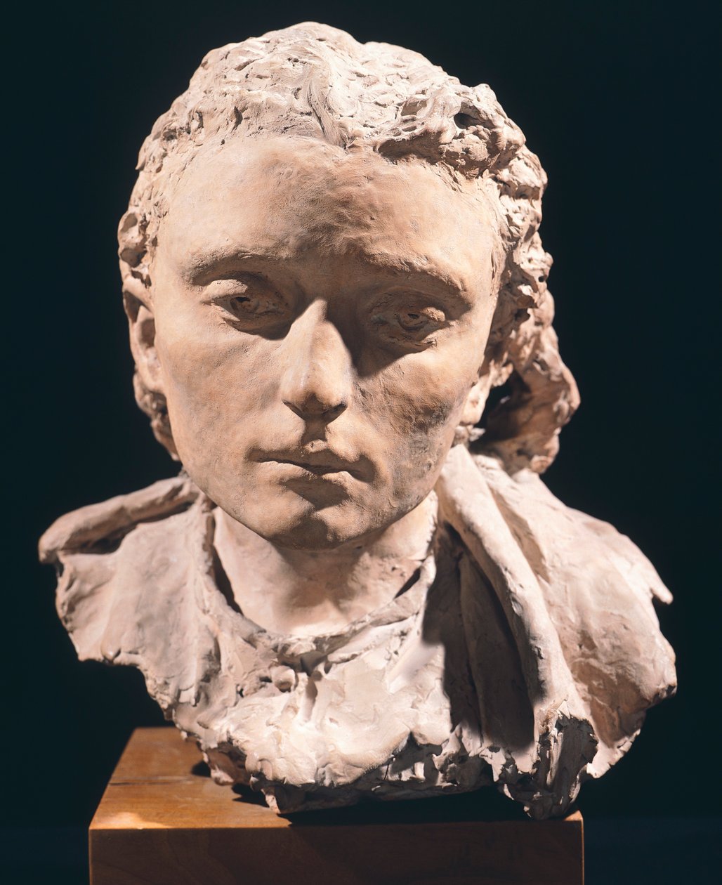 Hlava ženy, Vincenzo Gemito (1852-1929), terakota od Vincenzo Gemito