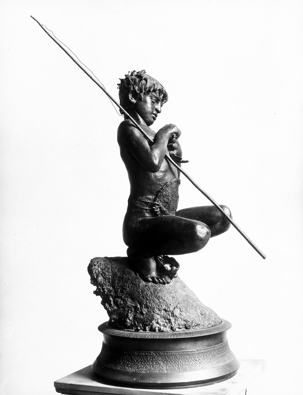 Malý rybář (bronz) od Vincenzo Gemito