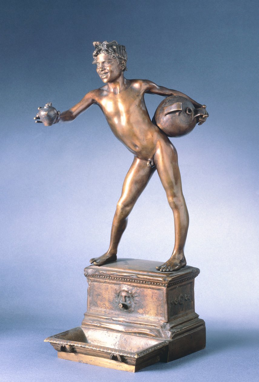 nosič vody, Vincenzo Gemito (1852-1929), bronz, 25 cm od Vincenzo Gemito