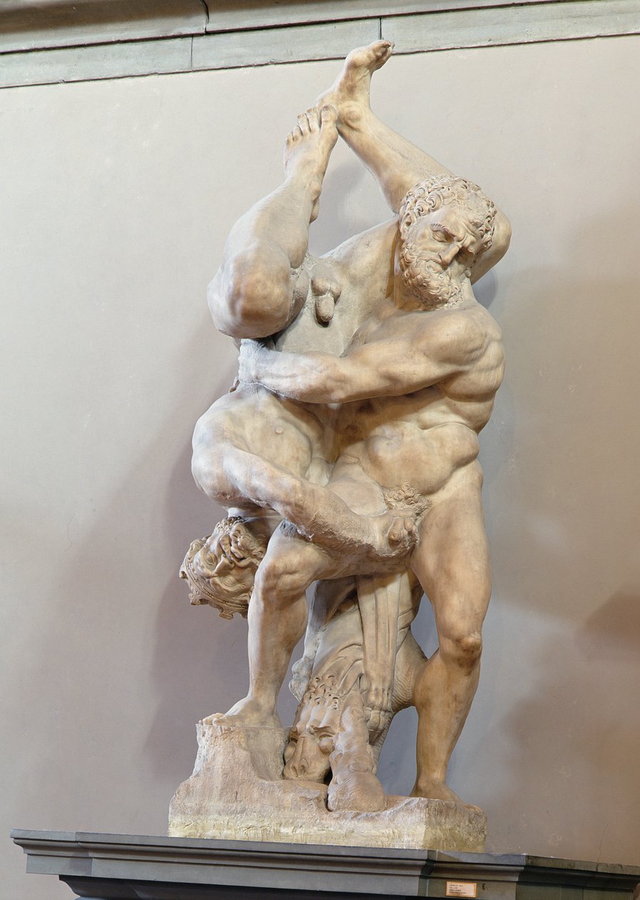 Herkules a Diomedes, asi 1560 (mramor) od Vincenzo di Raffaello de
