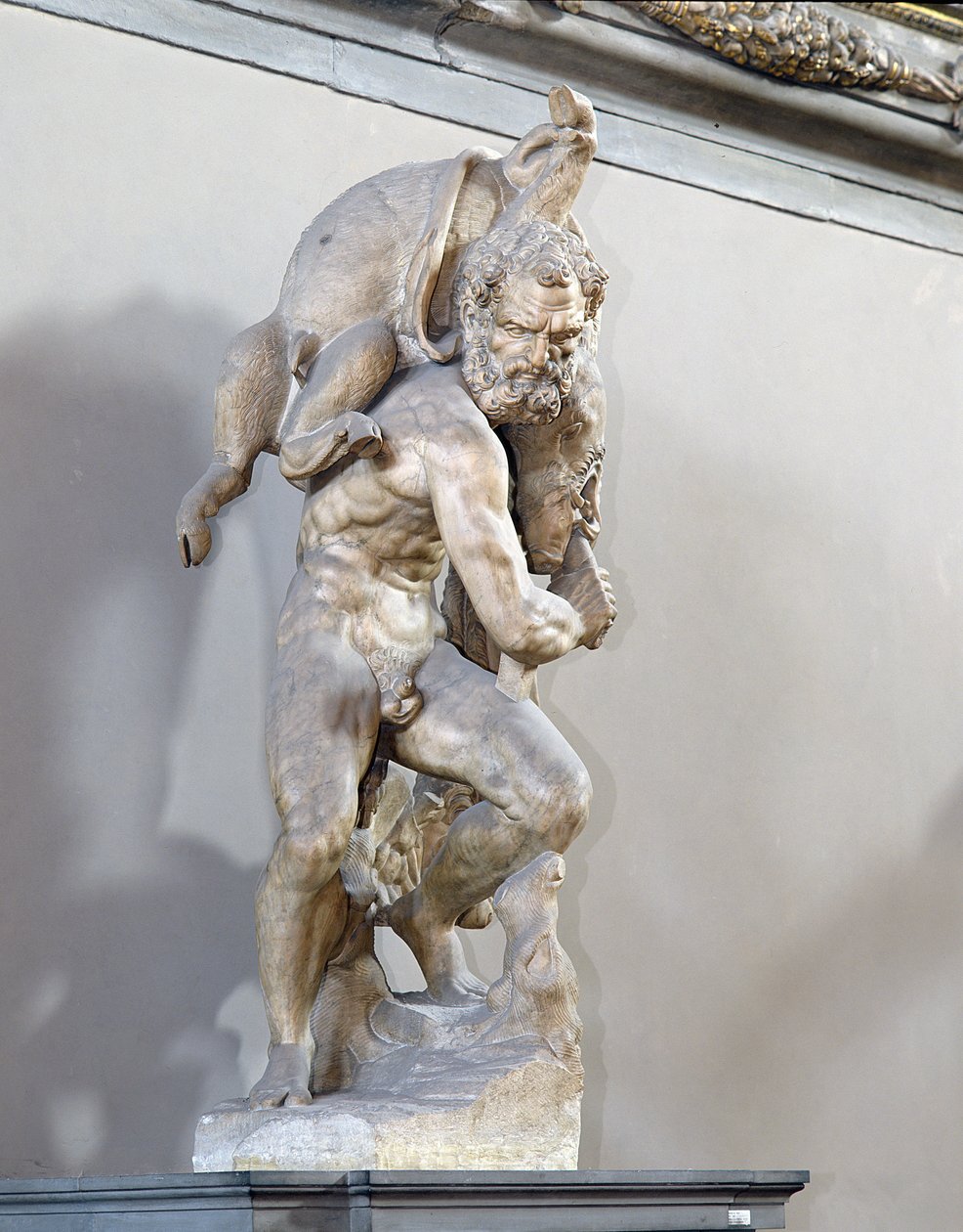 Herkulovy práce, Salone dei Cinquecento (mramor) od Vincenzo di Raffaello de