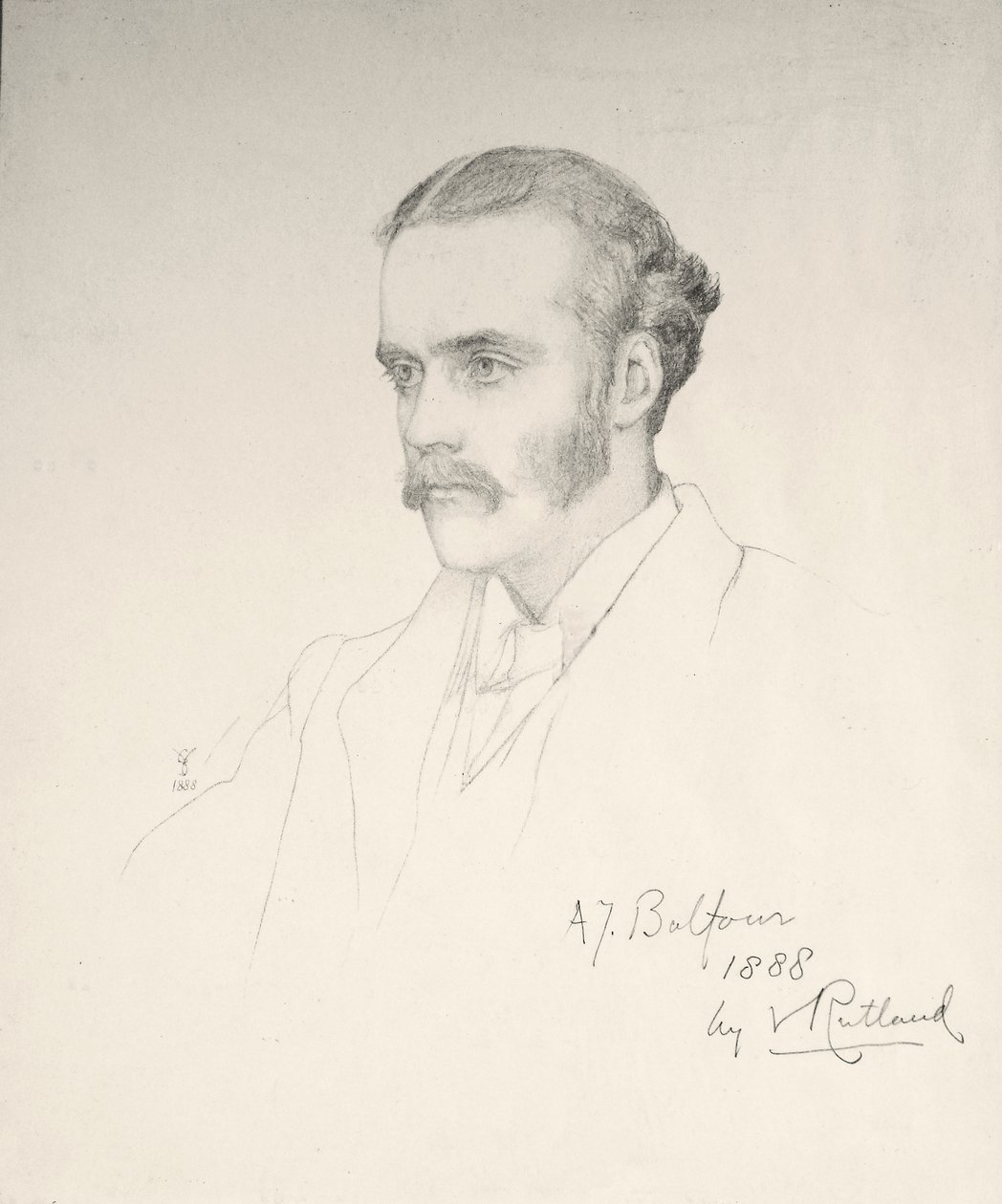 Arthur Balfour, 1888 od Violet Manners