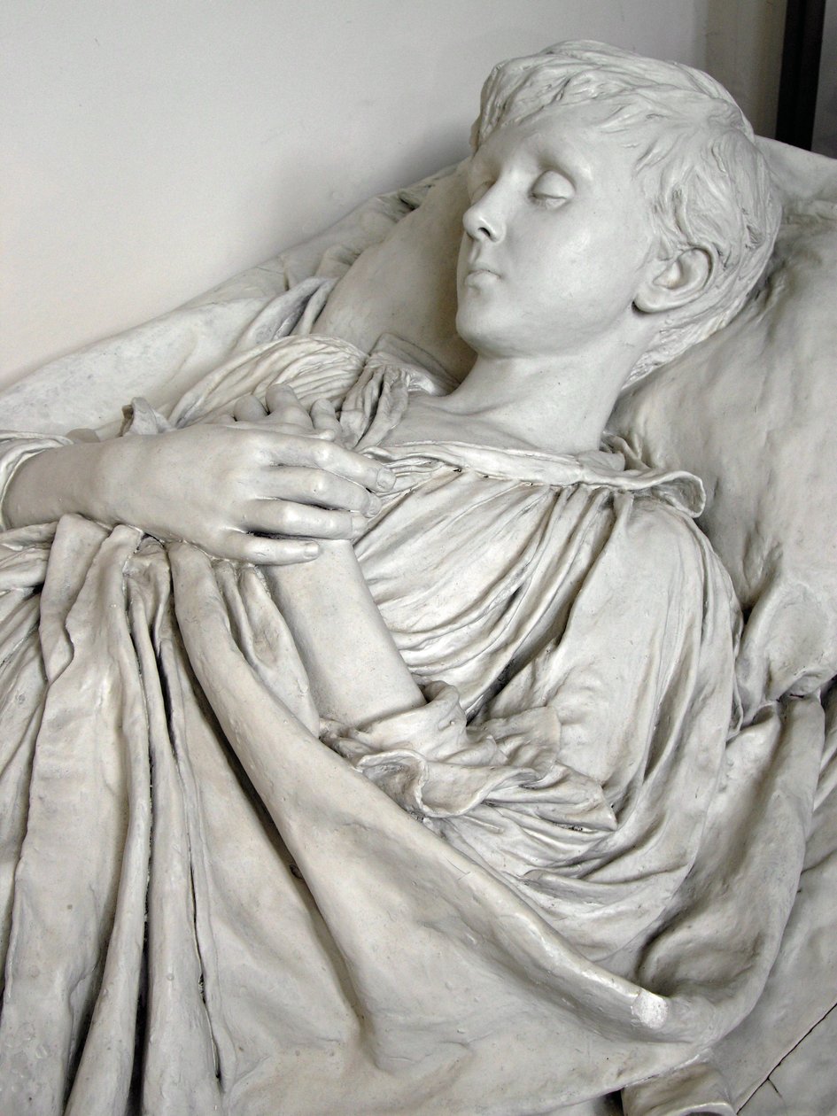 Podobizna lorda Haddona, 1894 (sádra) od Violet Manners