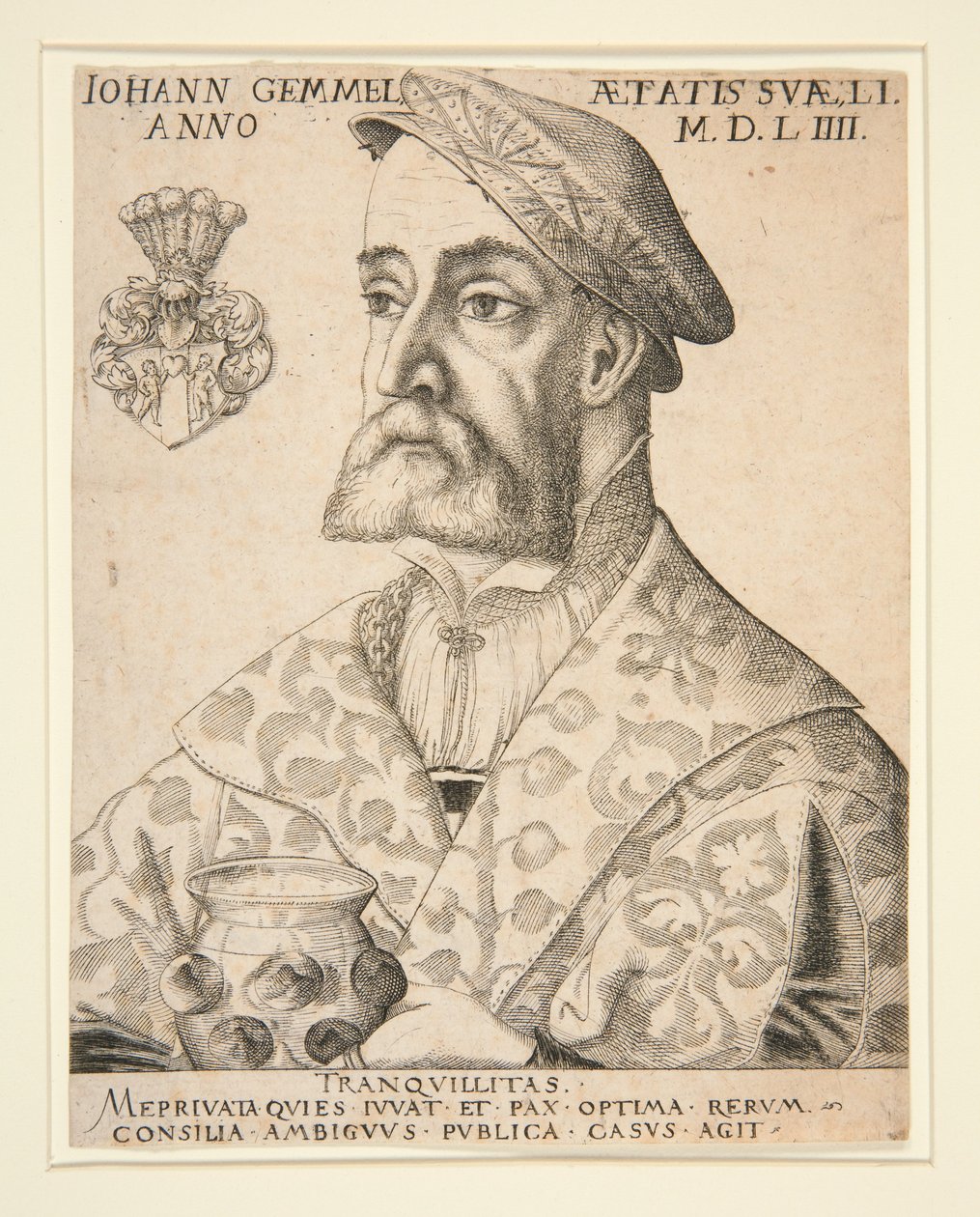 Portrét Joannese Gemmela od Virgil Solis