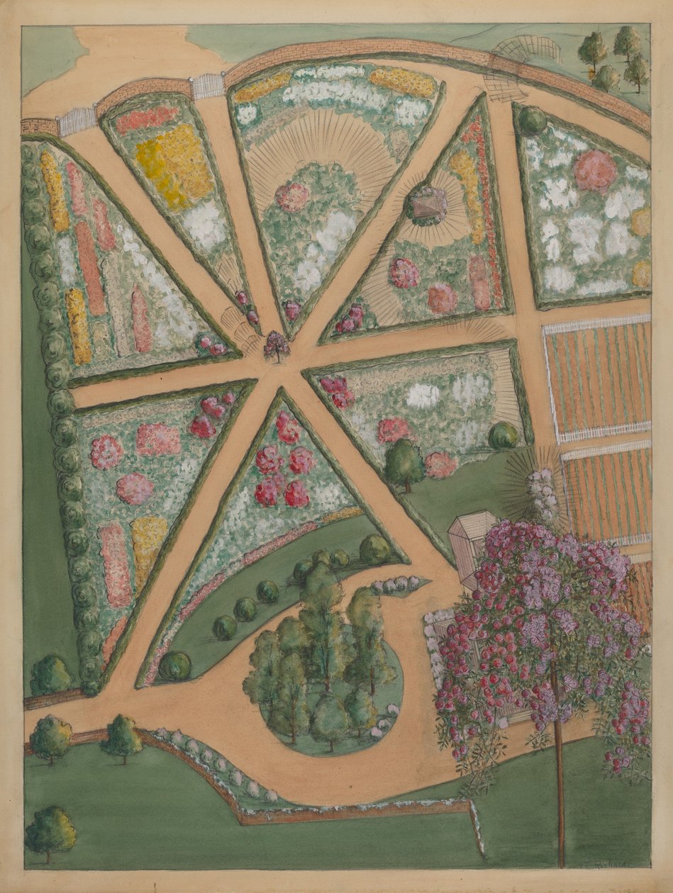 Jumel Estate #5, asi 1936. od Virginia Richards