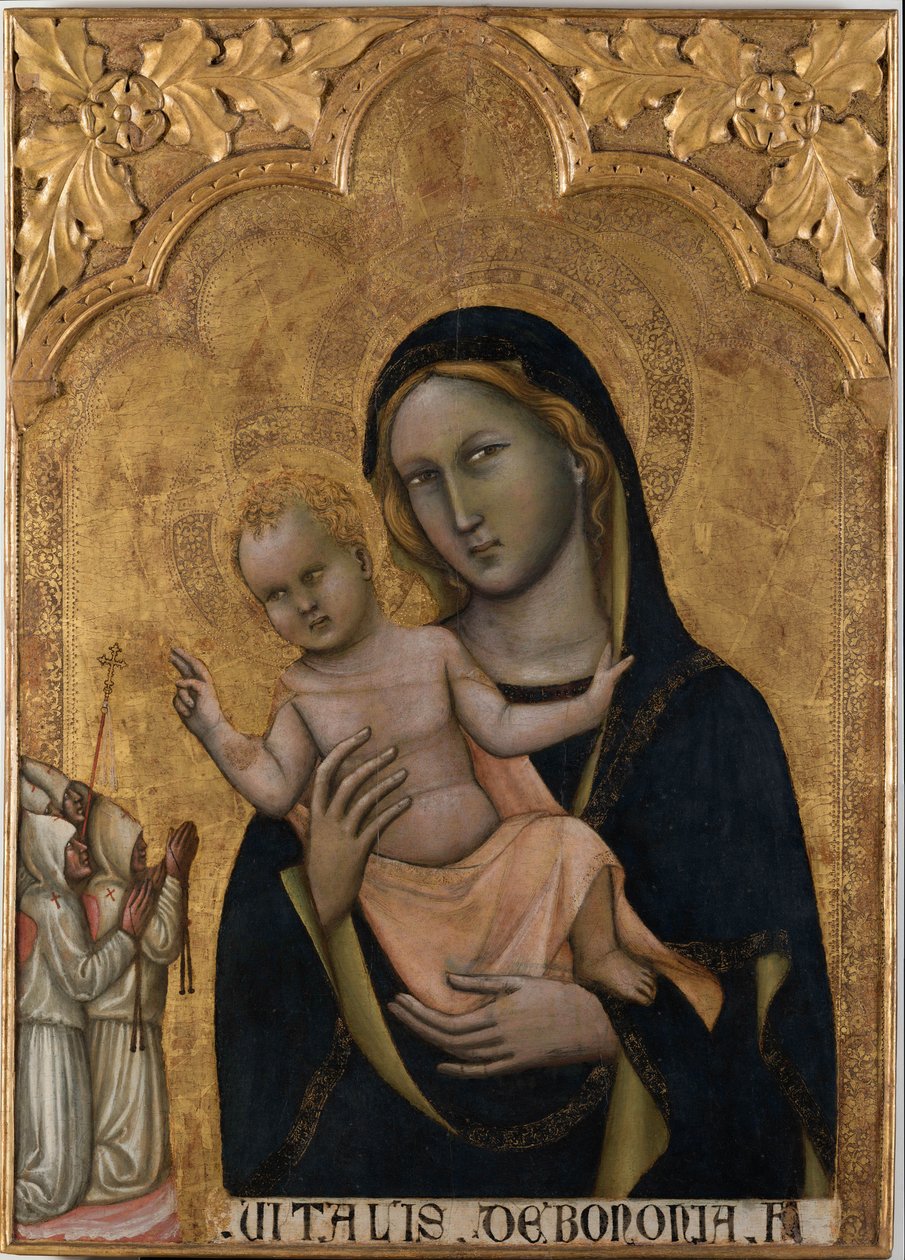 Virgin of the Flagellants, asi 1350. od Vitale da Bologna