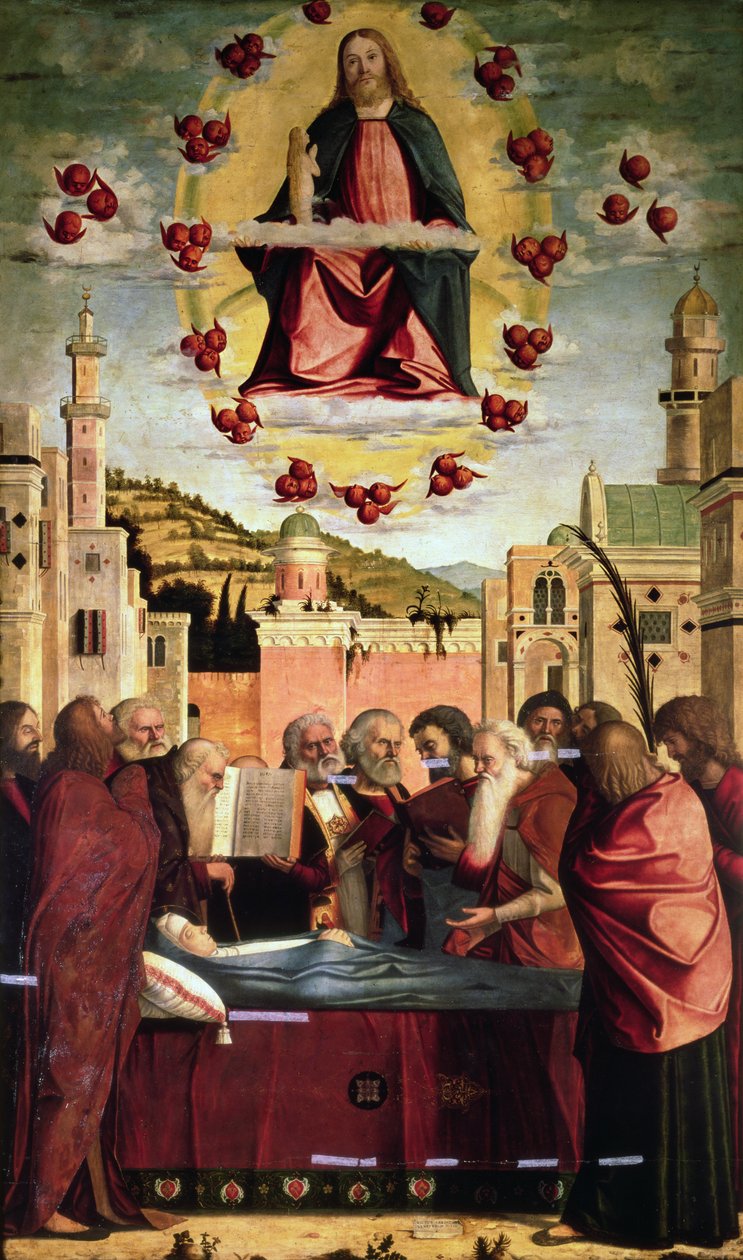 Smrt Panny, kolem roku 1508 od Vittore Carpaccio