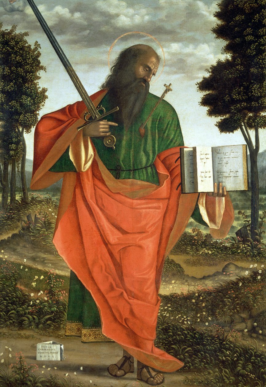 Svatý Pavel, 1520 od Vittore Carpaccio