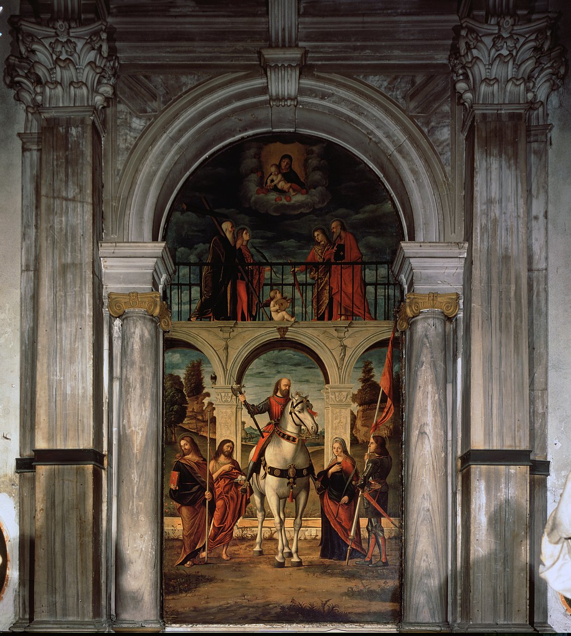 Svatý Vitalis a svatí od Vittore Carpaccio