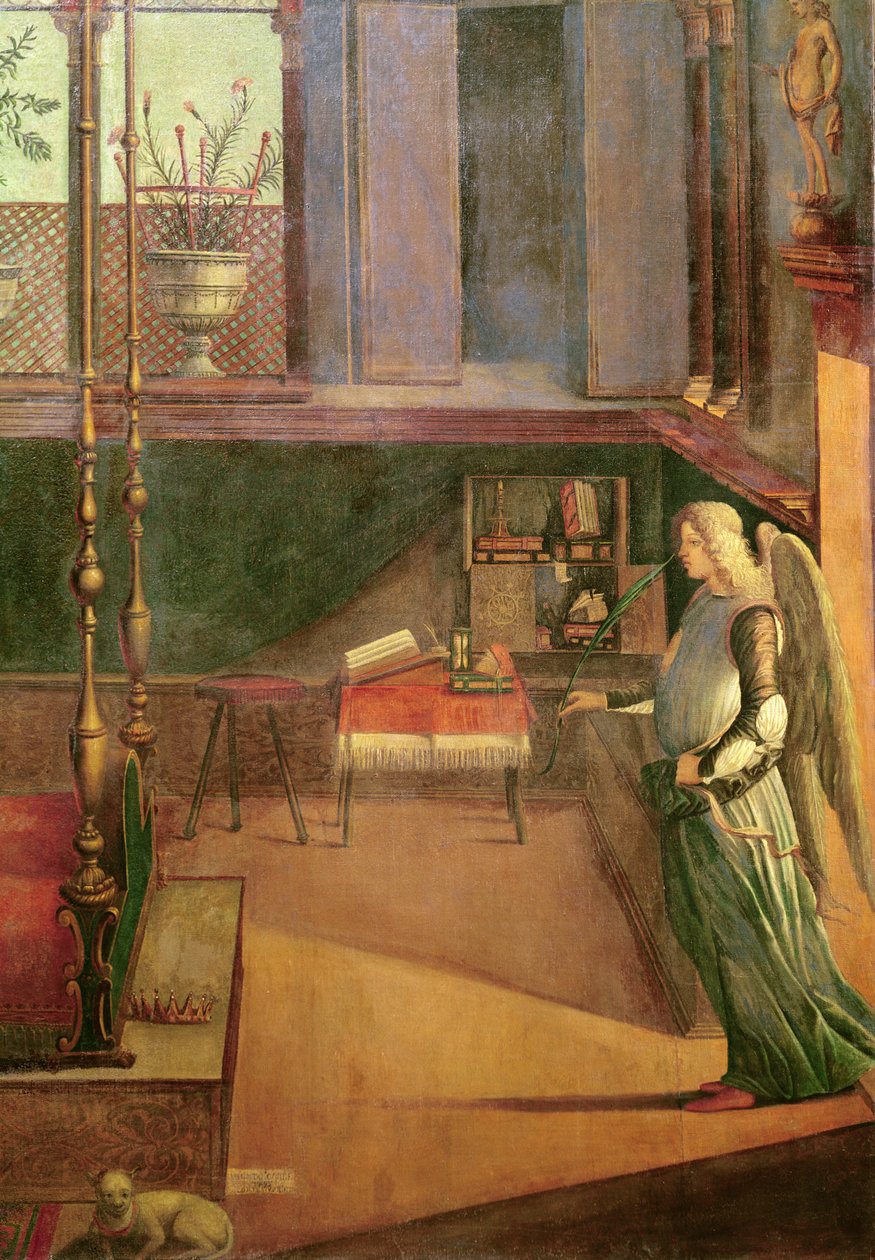 Sen svaté Uršuly, 1495 (tempera na plátně) (detail 209267, 686) od Vittore Carpaccio