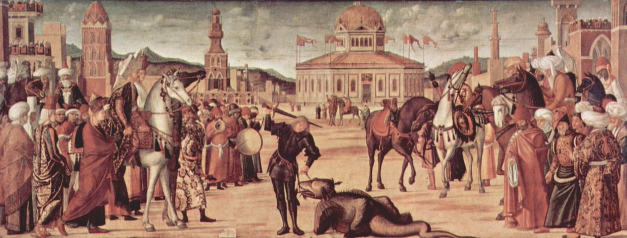 Triumf svatého Jiří od Vittore Carpaccio
