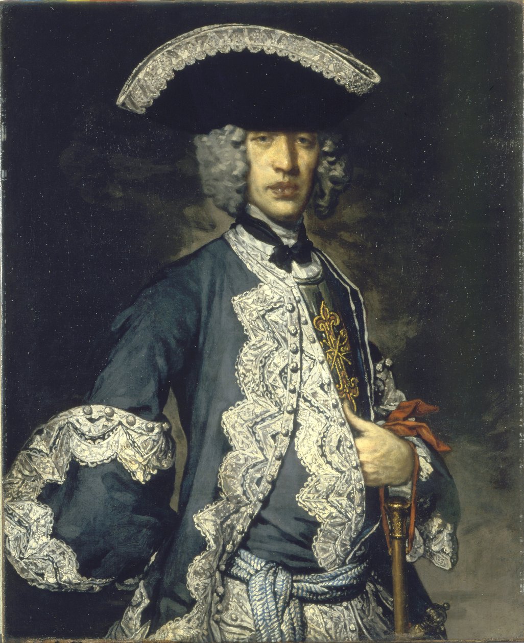 Portrét rytíře konstantinského řádu od Vittore Ghislandi called Fra Galgario