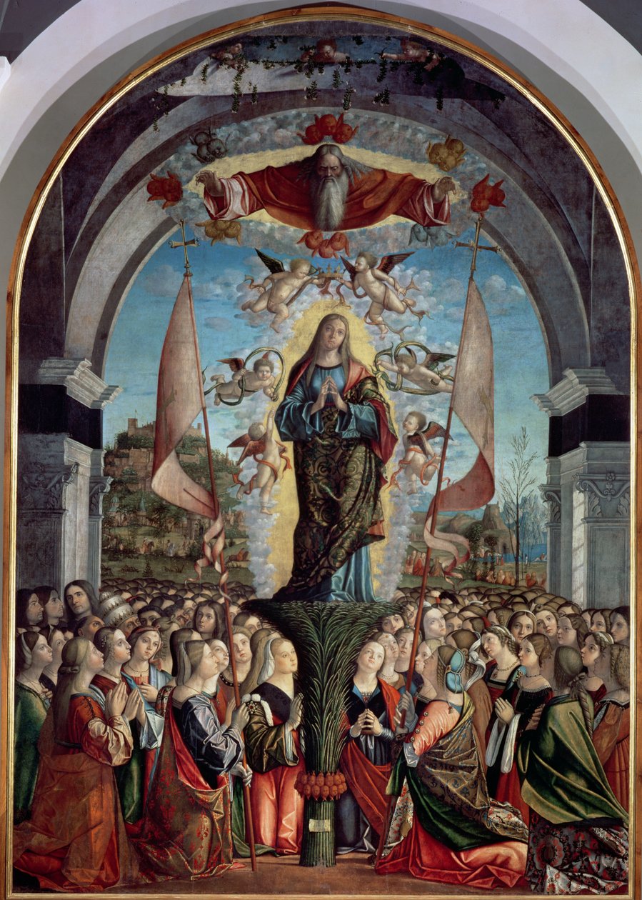 Oslava svaté Uršuly a jejích společnic od Vittore Carpaccio