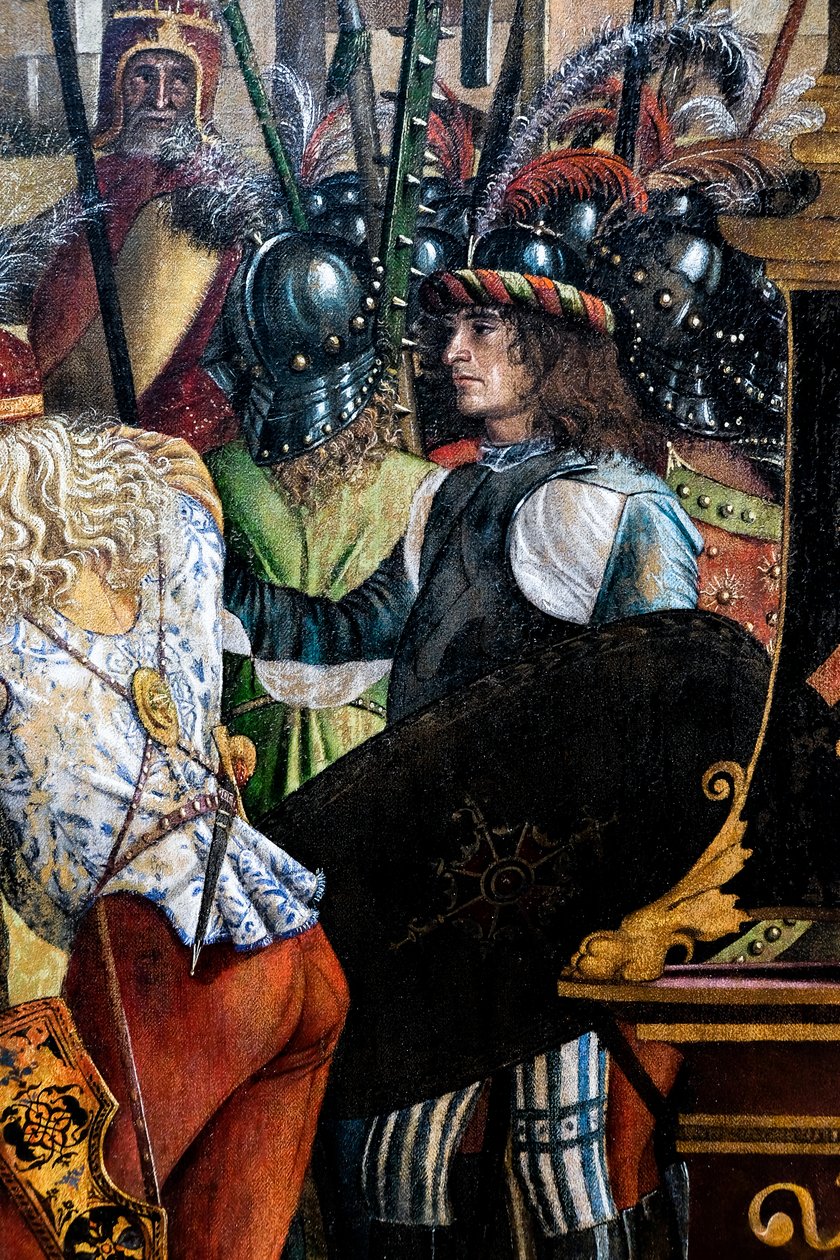 Umučení poutníků a pohřeb svaté Uršuly od Vittore Carpaccio
