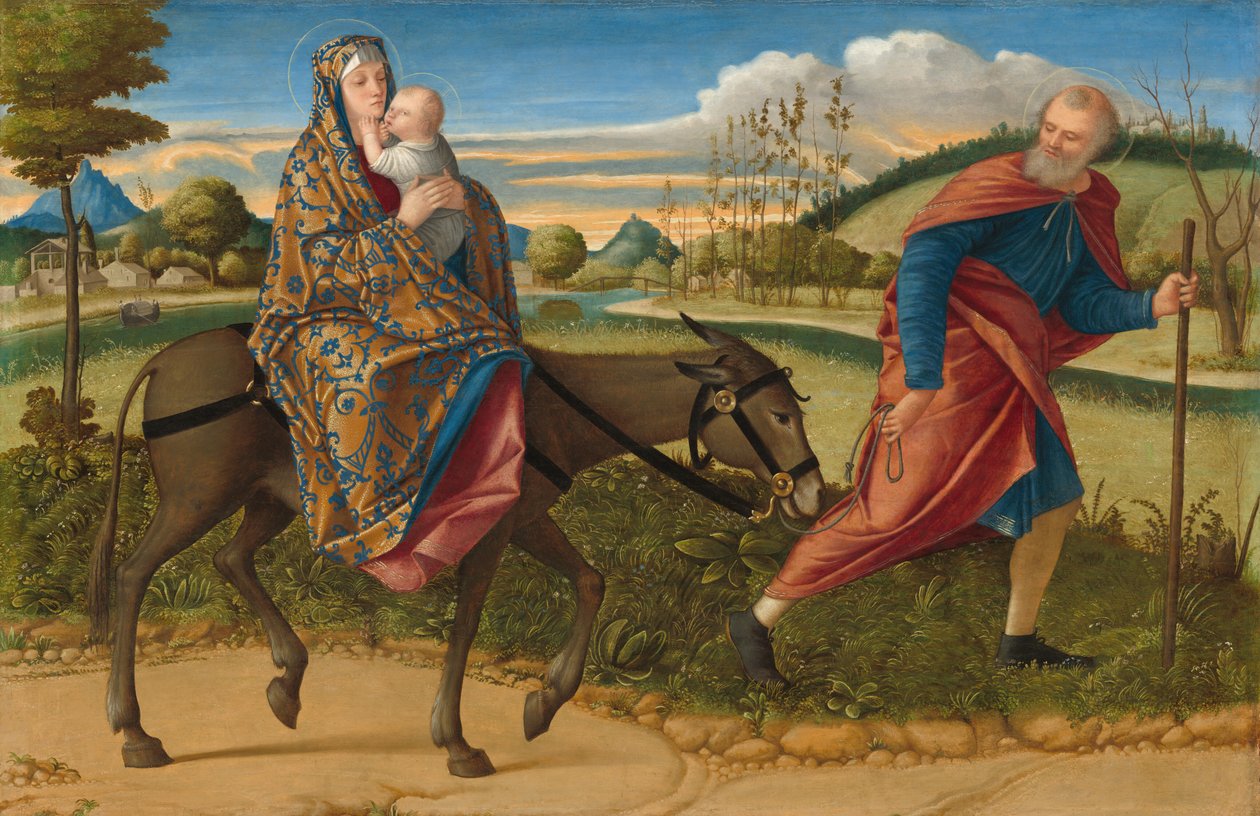 Útěk do Egypta od Vittore Carpaccio