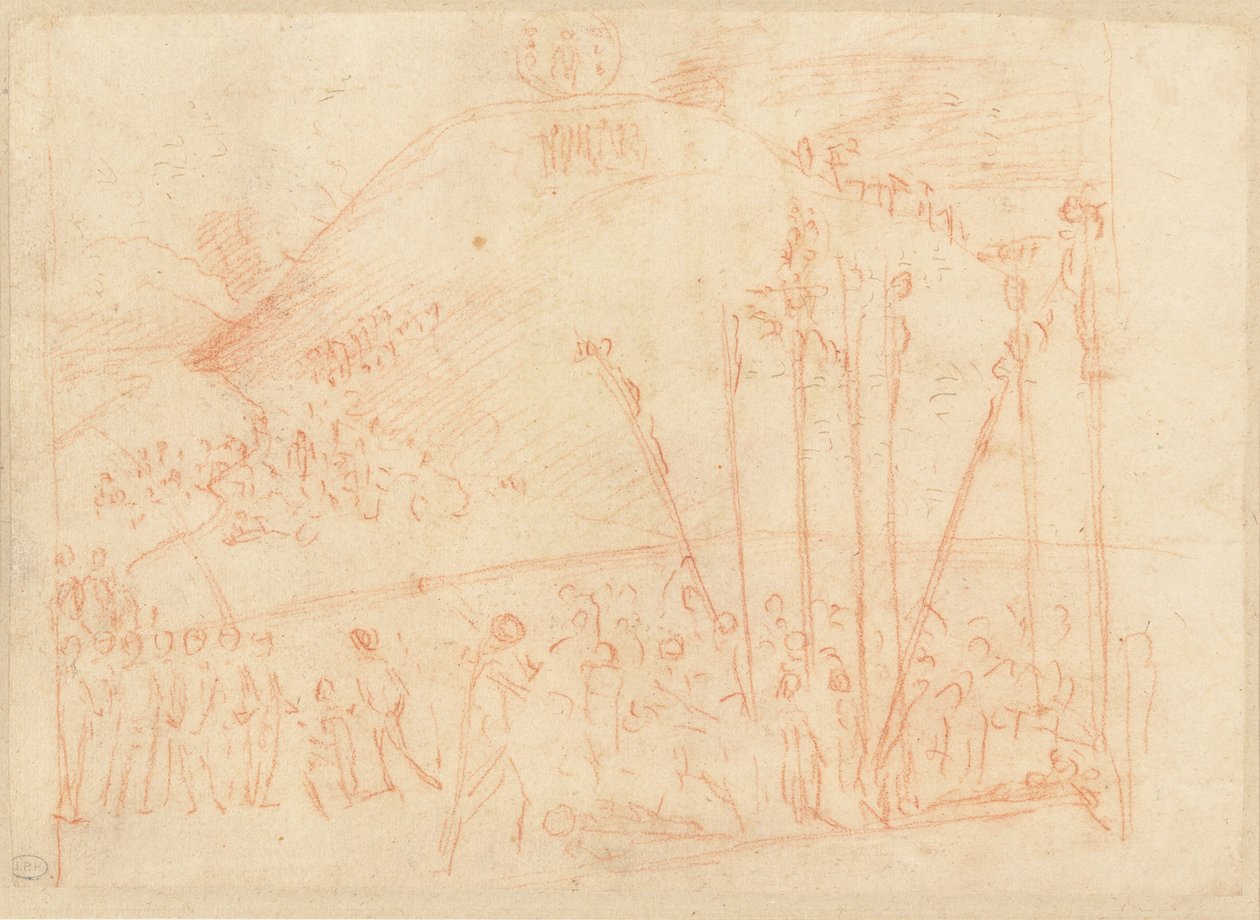 Mučednictví deseti tisíc od Vittore Carpaccio