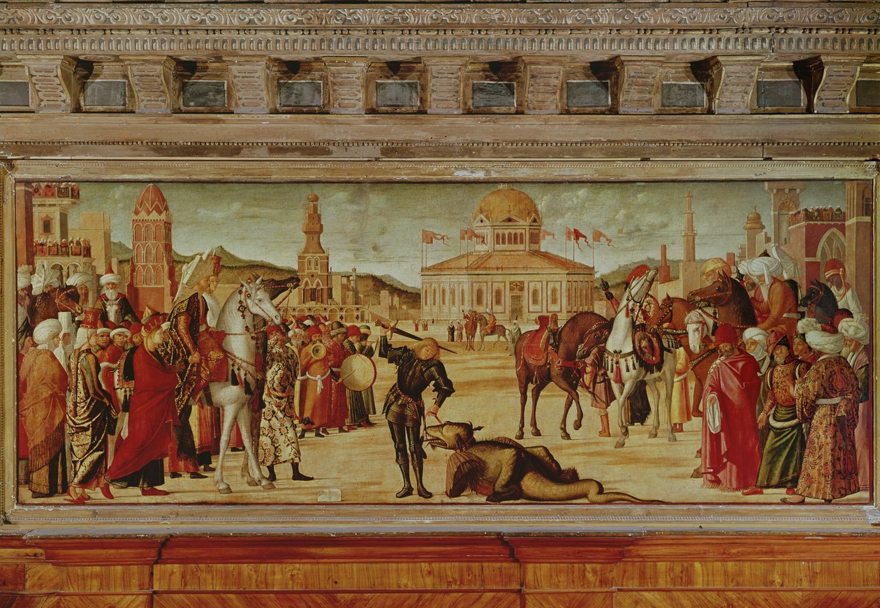 Triumf svatého Jiří, 1501-7 od Vittore Carpaccio