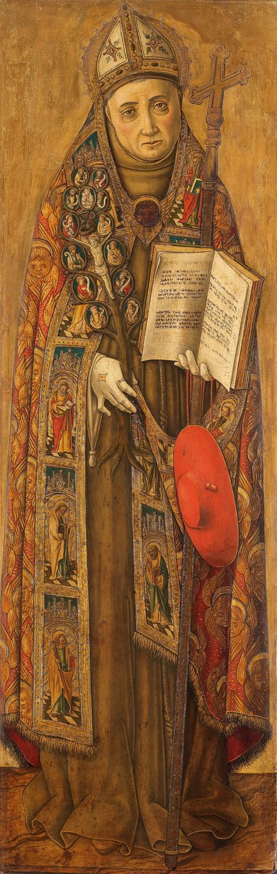 Svatý Bonaventura od Vittore Crivelli
