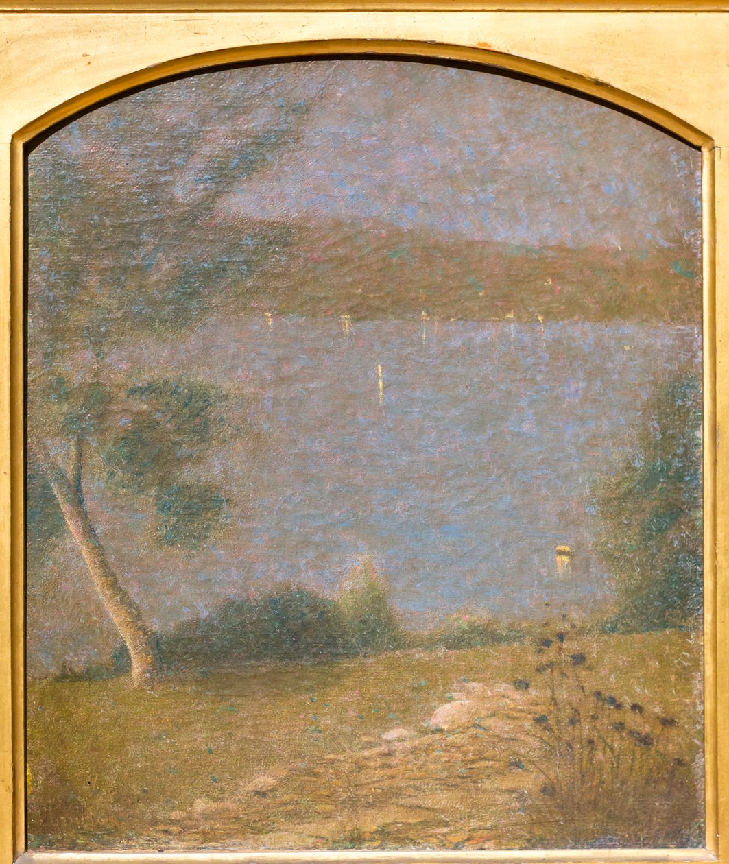 Léto u jezera Como, kolem roku 1889 (olej na plátně) od Vittore Grubicy de Dragon