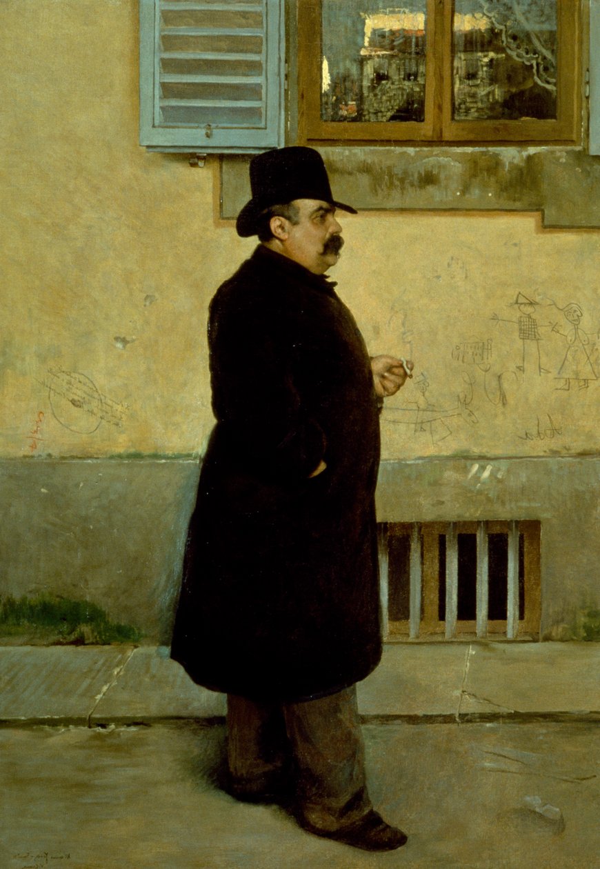 Portrét Yoricka od Vittoria Mattea Corcose (1859-1933), olej na plátně, 200x140 cm od Vittorio Matteo Corcos