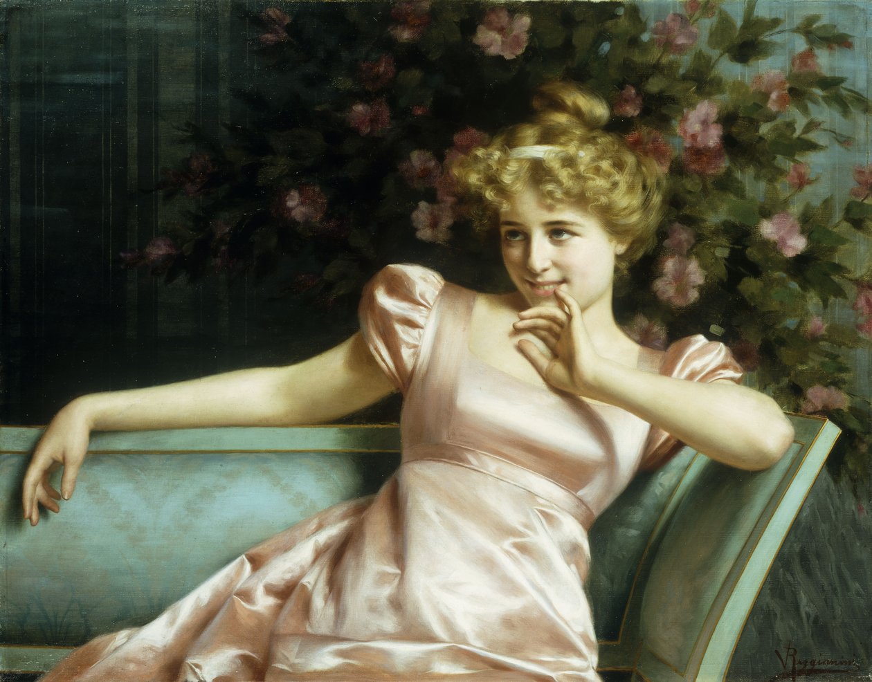 Mladá kráska od Vittorio Reggianini