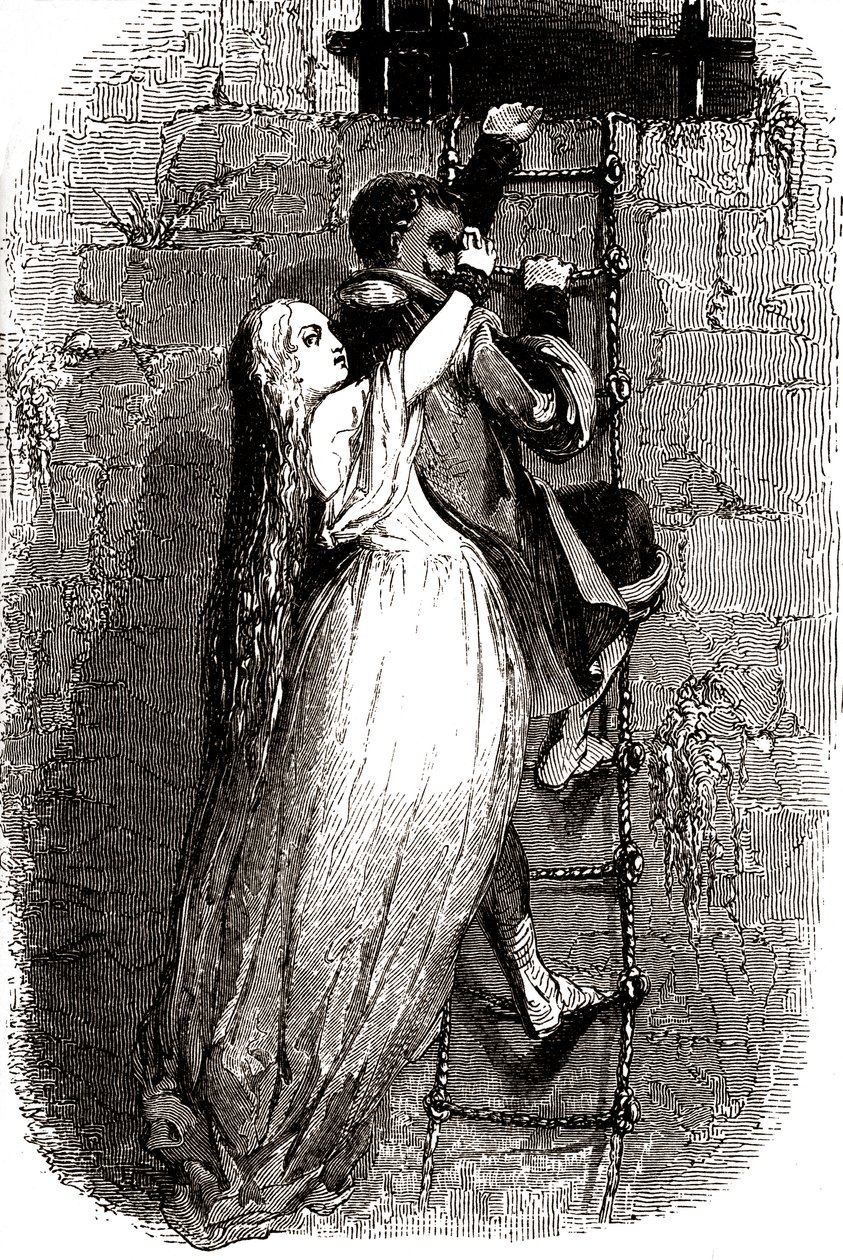 Útěk Milady de Winter od Vivant (after) Beauce