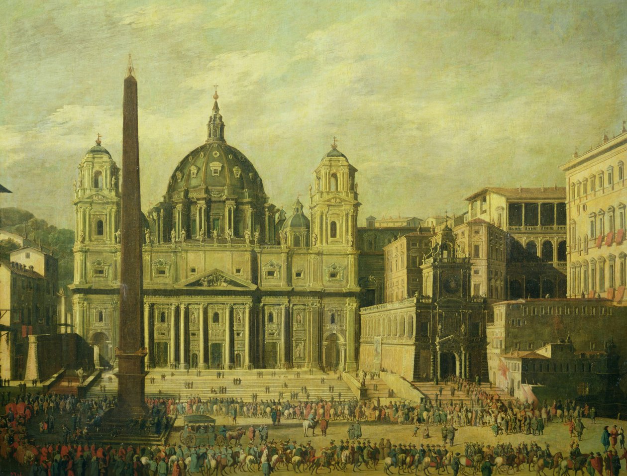 Svatý Petr, Řím, 1630 od Viviano Codazzi
