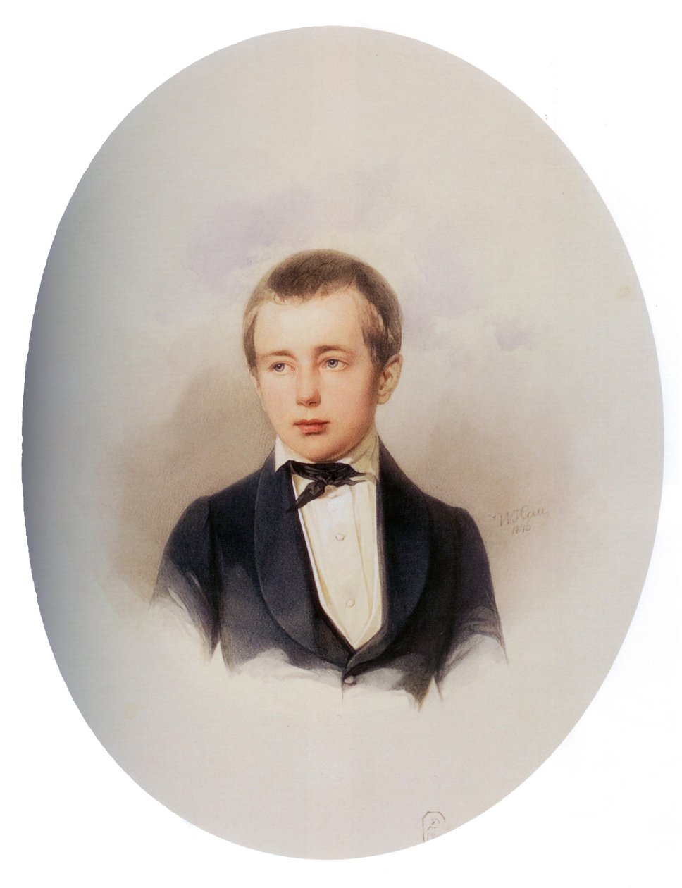Portrét Alexeje Musina-Puškina (1834-1889) od Vladimir Ivanovich Hau