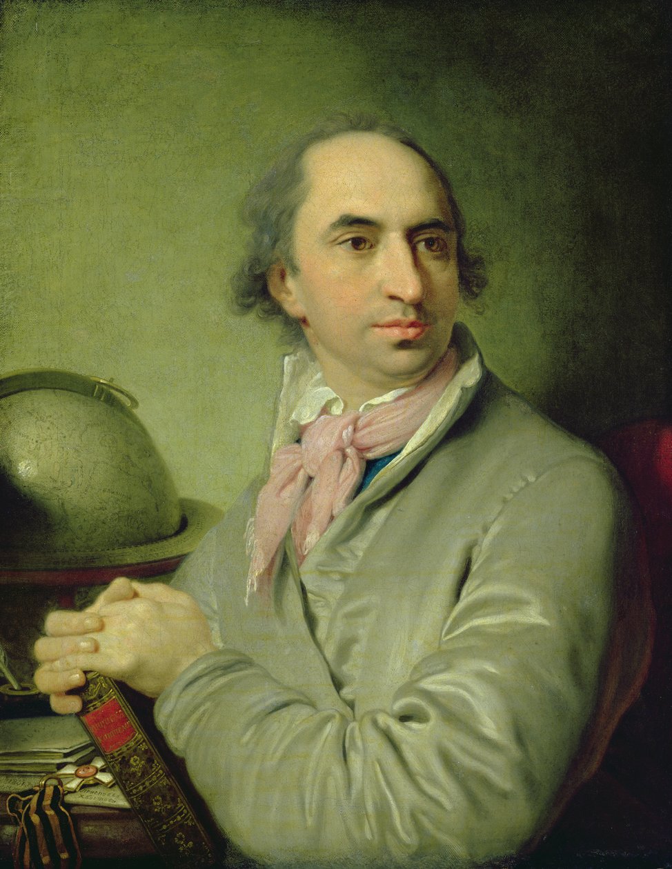 Portrait of Alexander Semenovitsch Chvostov (1753-1820), 1801 od Vladimir Lukich Borovikovsky