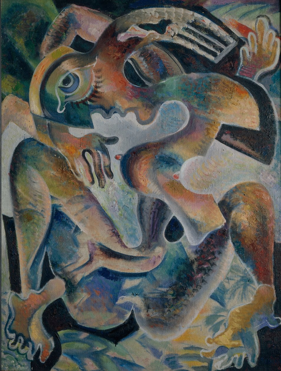Akt v abstrakci, 1926 od Daniel Vladimir Baranoff Rossine