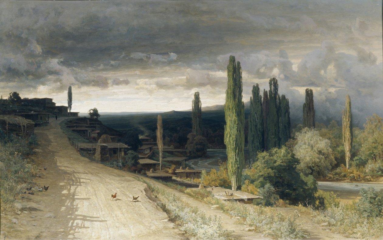 V Alushtě, 1860 od Vladimir Donatovich Orlovsky