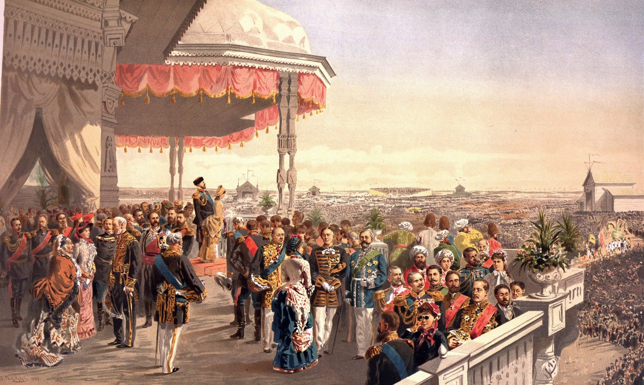 Veřejné slavnosti po korunovaci císaře Alexandra III. na poli Chodynka (z korunovačního alba), od Vladimíra Jegoroviče Makovského (1846-1920) od Vladimir Egorovic Makovsky