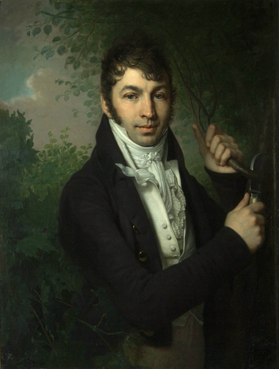 Portrét Alexandra Petroviče Dubovitského, mezi 1816 a 1820 od Vladimir Lukich Borovikovsky