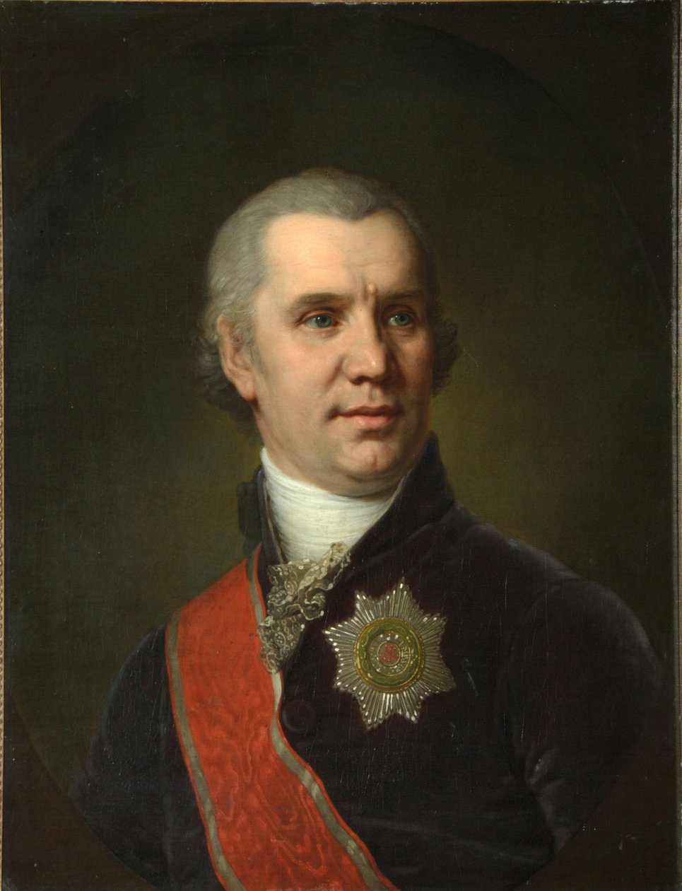 Portrét Alexeje Cypriana Rokosowského, před rokem 1804 od Vladimir Lukich Borovikovsky