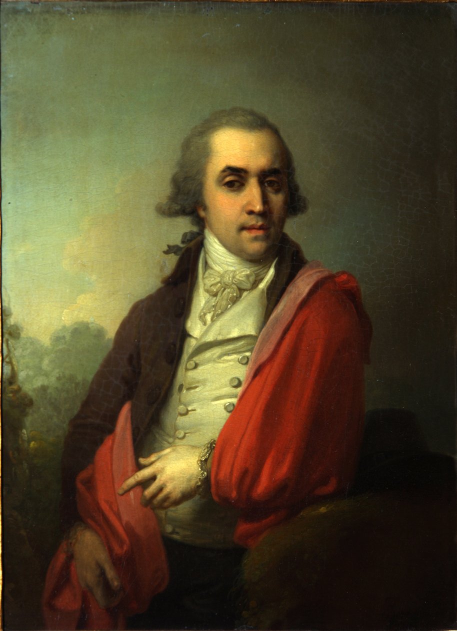 Portrét Ardaliona Alexandroviče Torsukova, 1795 od Vladimir Lukich Borovikovsky