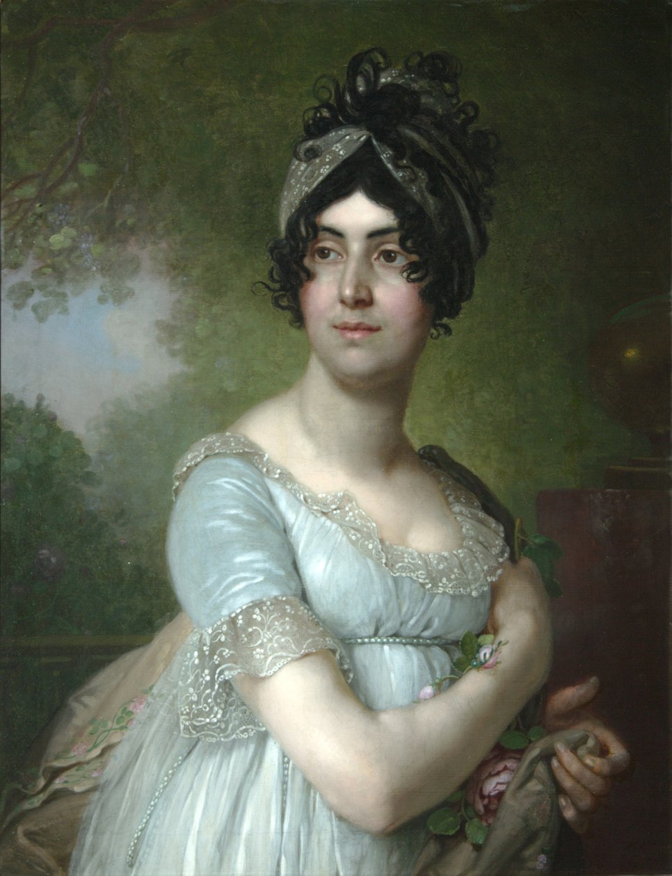 Portrét Daryi Semjonovny Jakovlevy, 1801 od Vladimir Lukich Borovikovsky
