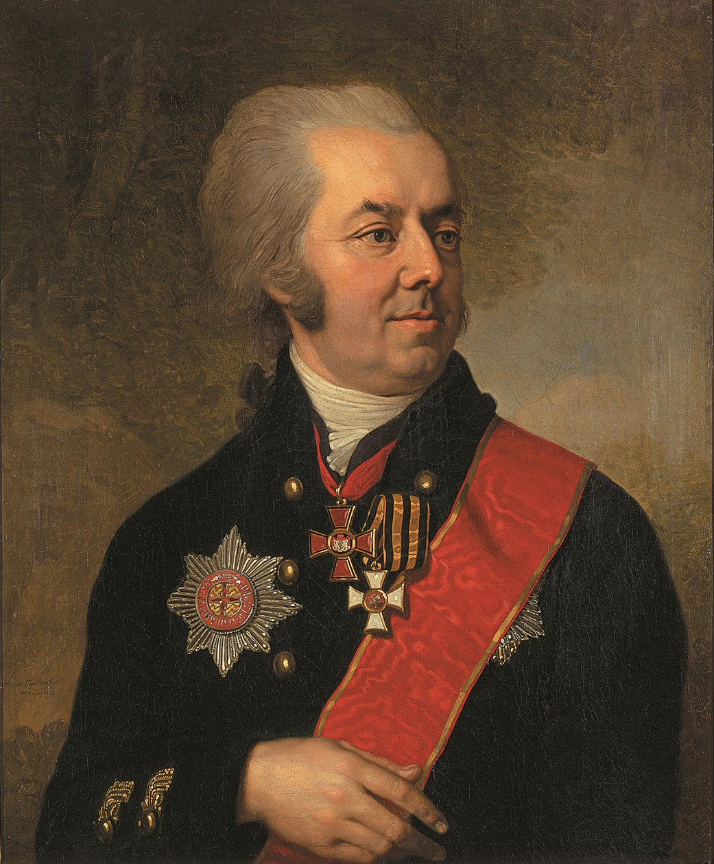 Portrét Ioasapha Arbeneva, 1799 od Vladimir Lukich Borovikovsky