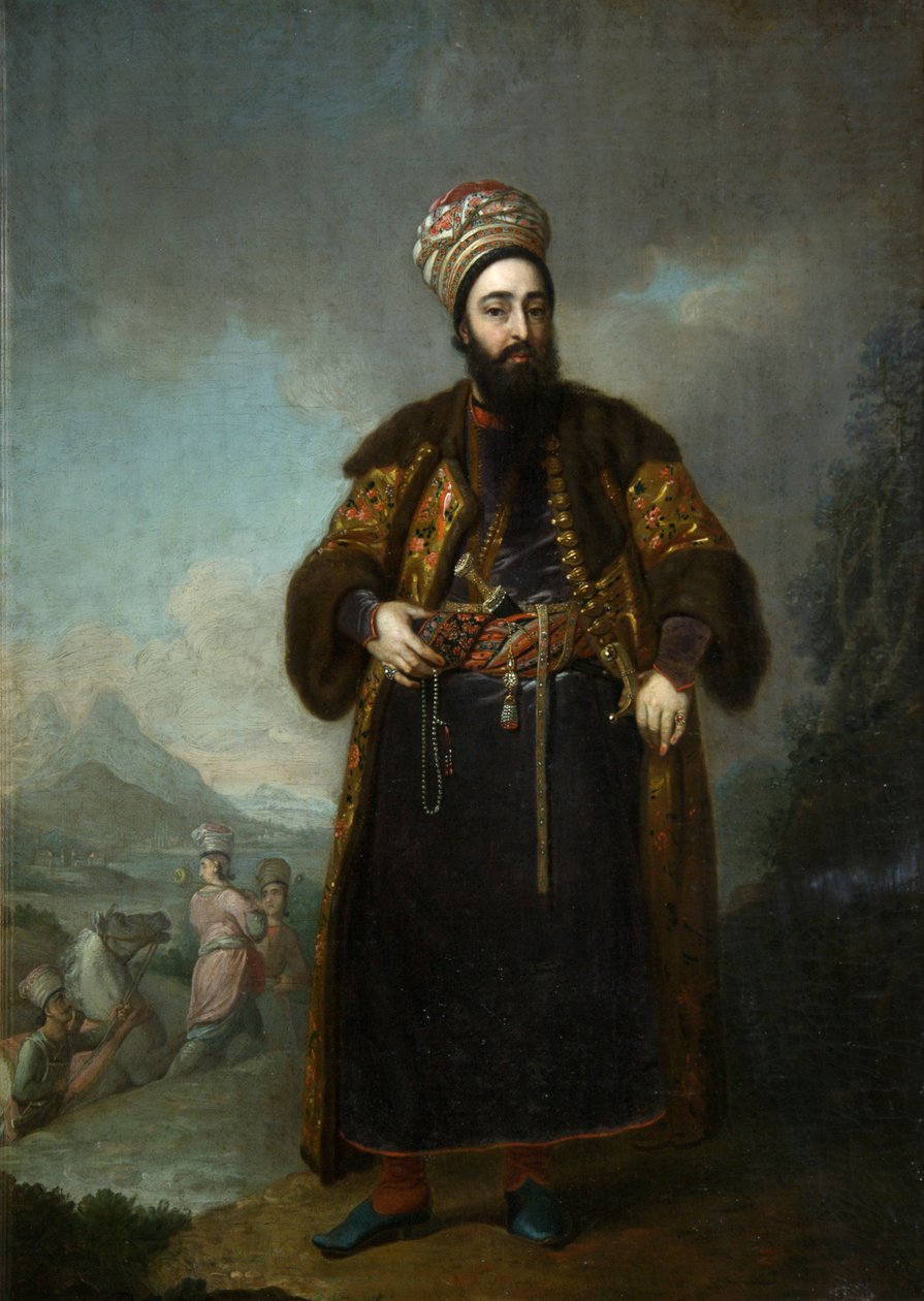 Portrét Murtazy Quli Khana, 1796. od Vladimir Lukich Borovikovsky