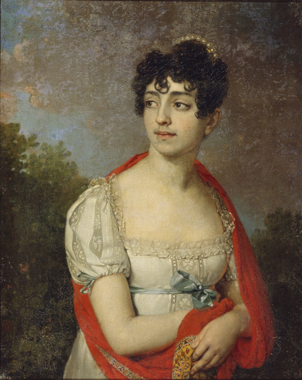 Portrét princezny Marie Fjodorovny Barjatinské, 1807 od Vladimir Lukich Borovikovsky