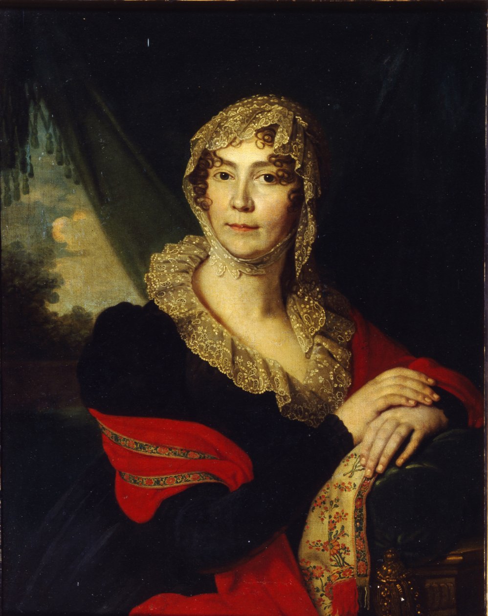 Portrét princezny Natálie Alexandrovny von Buxhoeveden 1758-1808, rozené Alexejevové, 1790 od Vladimir Lukich Borovikovsky