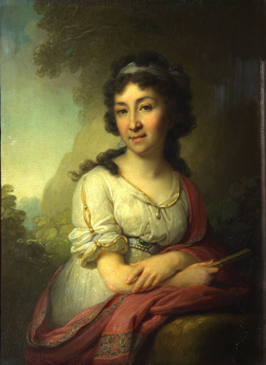 Portrét Jekatěriny Vasilievny Torsukové, 1795 od Vladimir Lukich Borovikovsky