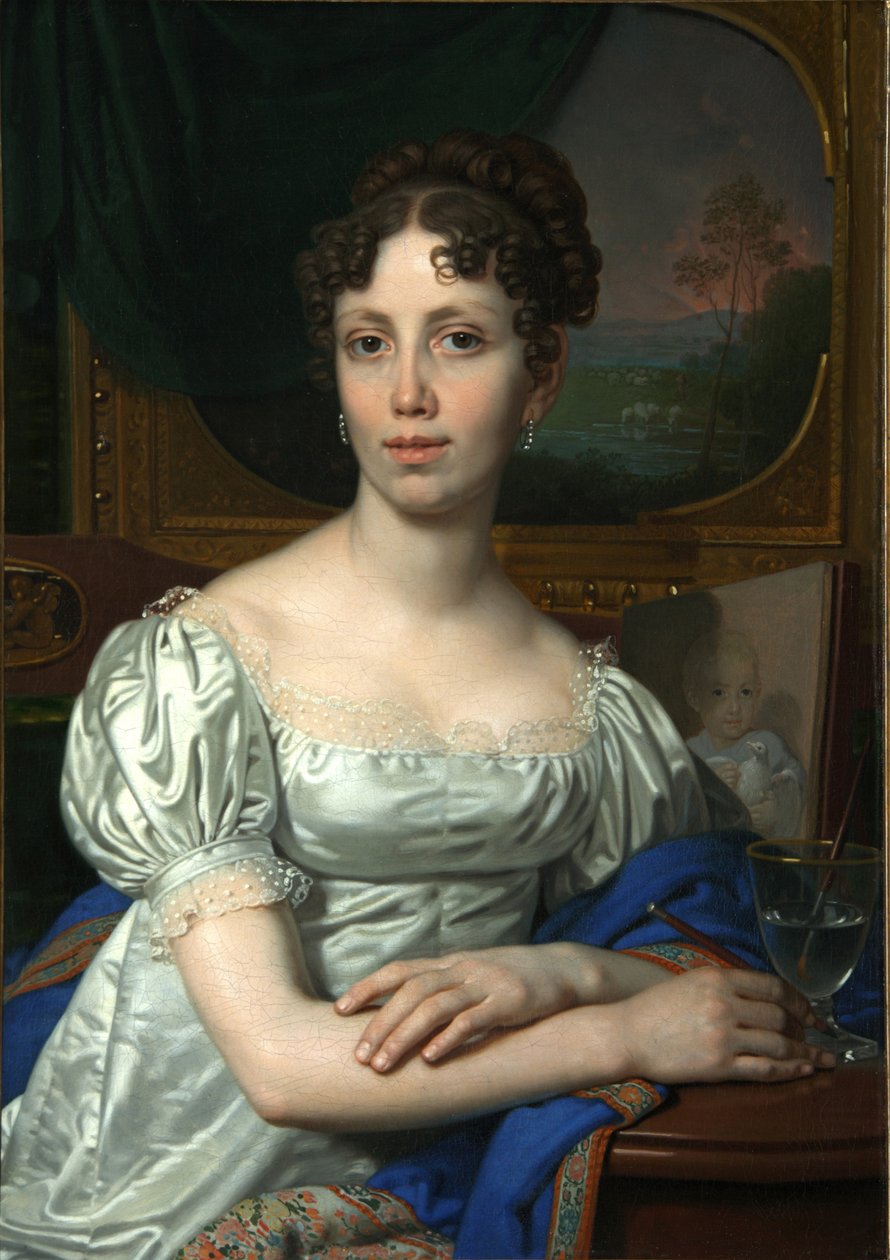 Portrét Jekatěriny Vladimirovny Rodzianko, 1821 od Vladimir Lukich Borovikovsky