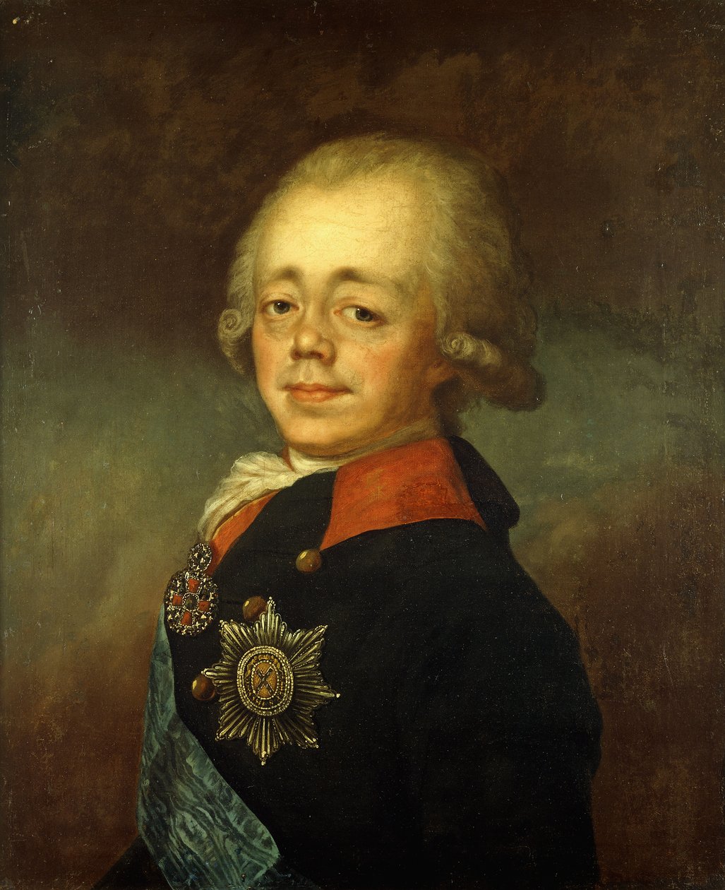 Portrét velkovévody Paula Petroviče od Vladimir Lukich Borovikovsky