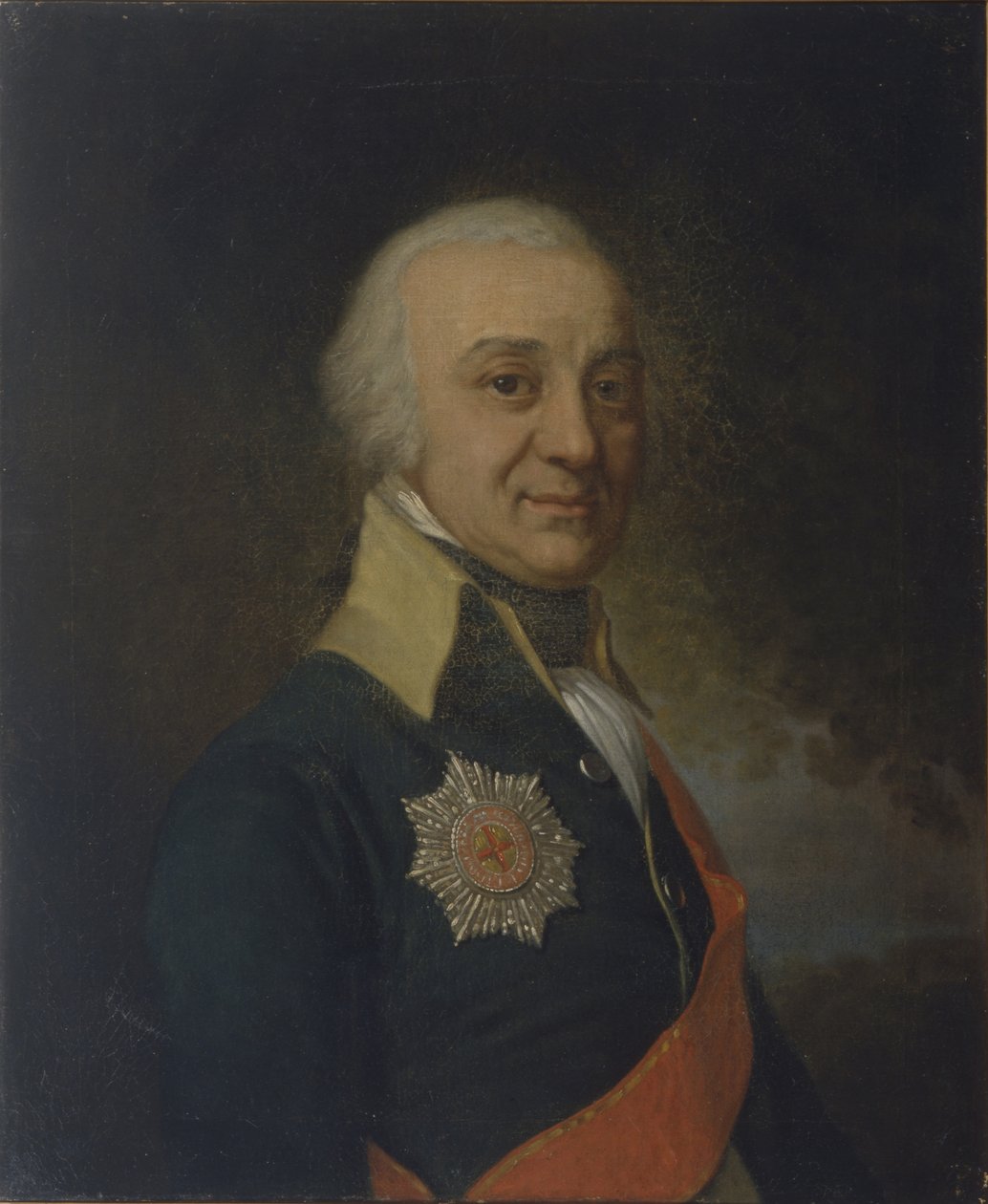 Portrét Pavla Štěpánoviče Runicha 1747-1825, c. 1800 od Vladimir Lukich Borovikovsky