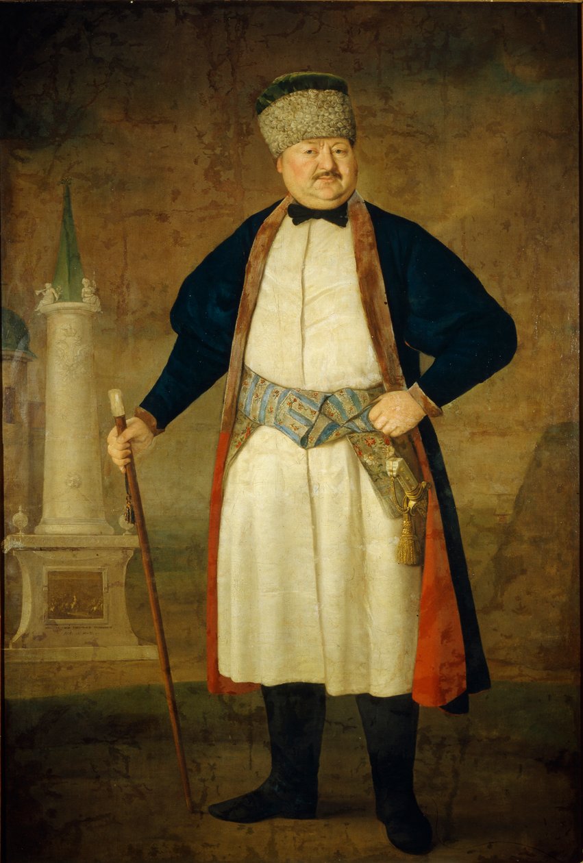 Portrét Pavla Jakovleviče Rudenka, 1778 od Vladimir Lukich Borovikovsky