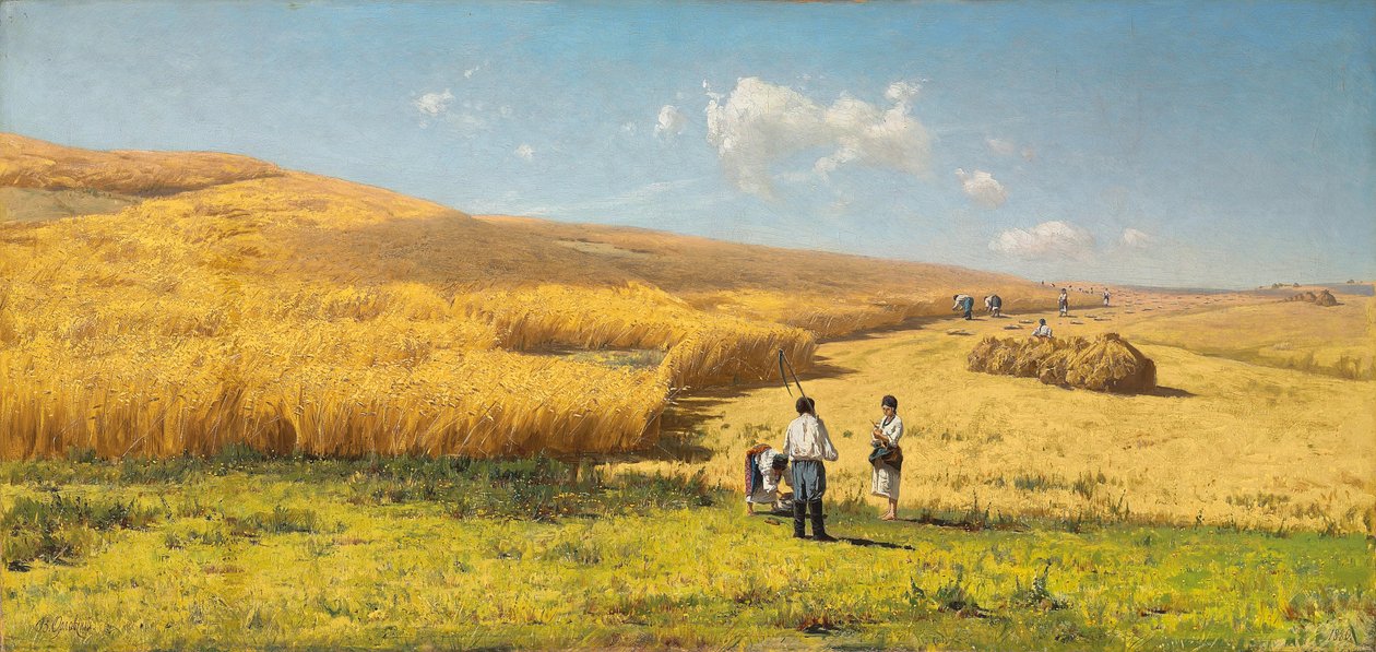 Sklizeň na Ukrajině, 1880 od Vladimir Orlovsky