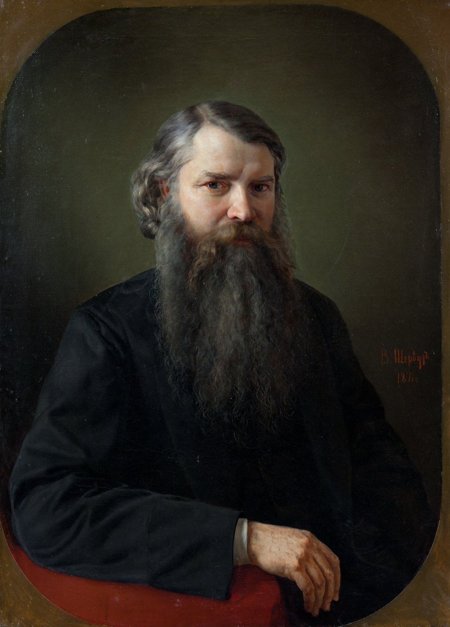 Portrét Ivana Jegoroviče Zabelina 1820-1908, 1871 od Vladimir Ossipovitch Sherwood